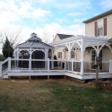 12 by 16 foot vinyl oval gazebo